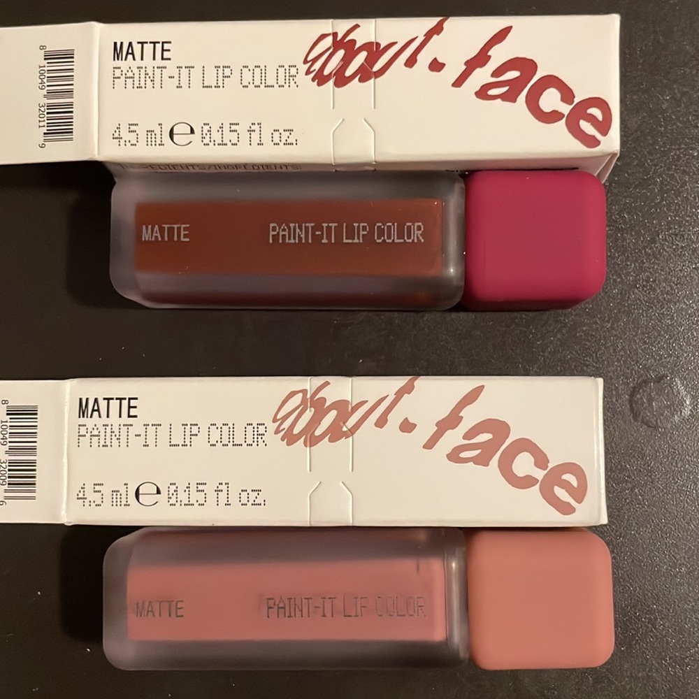 2 Matte Paint-It Lip Colors